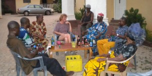 Ann-Perry Witmer Meets with Village Elders in Adu Achi, Nigeria (IMAGE)