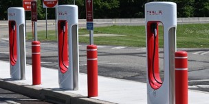 Tesla's Supercharging Stations