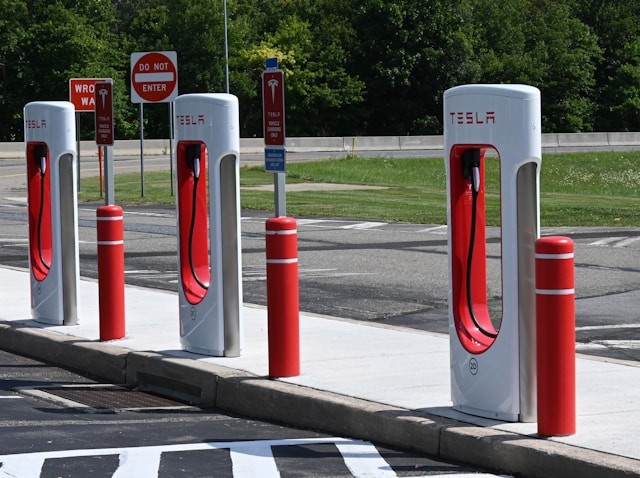 Tesla's Supercharging Stations