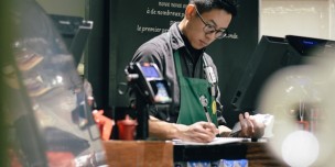 A Starbucks Employee