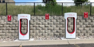 Tesla Charging Station