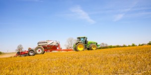 A photo of a farm equipment