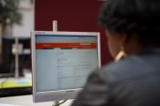 Jobseekers Inside A Dutch Job Center As Government Forecast Unemployment Decline