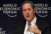 Michael Froman attends a session at the World Economic Forum (WEF) in Davos January 28, 2010. Credit: Reuters/Arnd Wiegmann