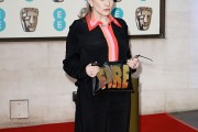 Carrie Fisher at EE British Academy Film Awards After Party Dinner - Red Carpet Arrivals