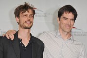 Matthew Gray Gubler and Thomas Gibson (R) attend 'Criminal Minds' photocall during the 51st Monte Carlo TV Festival at the Grimaldi forum on June 8, 2011 in Monaco, Monaco.