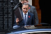 The Governor Of The Bank Of England Arrives At Number Ten Downing Street