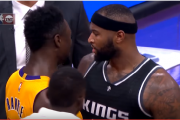DeMarcus Cousins vs Julius Randle WILDCATS Duel 2016.11.09 - Randle With 15, Boogie With 28!