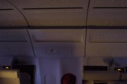 Small lights on the roof of the First Class cabin