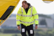 The Queen & Duke of Edinburgh Open New Base Of East Anglian Air Ambulance At Cambridge Airport