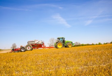 A photo of a farm equipment