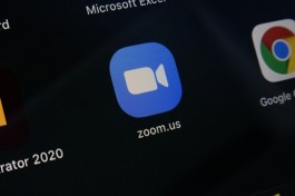 A photo of a Zoom app